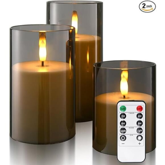 Flameless Candles Battery Operated Candles- Flickering LED Candles - Picture 7 of 7